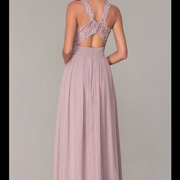 Brand New! Lace Strap Chiffon Formal Dress - Picture 3 of 4